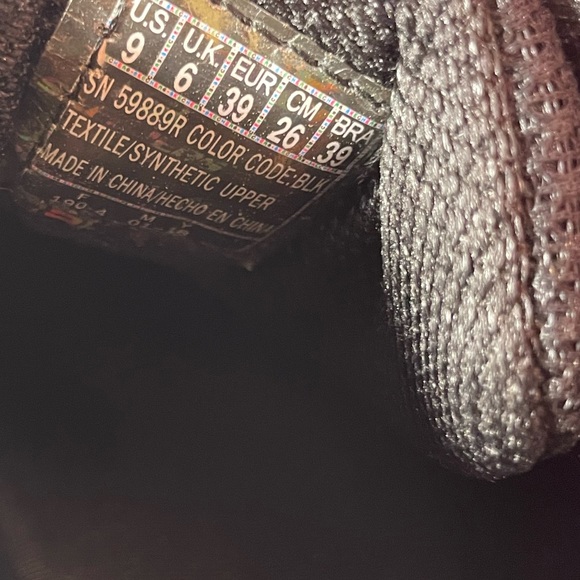 Skechers lite-weight Women's size 9 black white 59889r running sneaker shoe - Picture 7 of 7